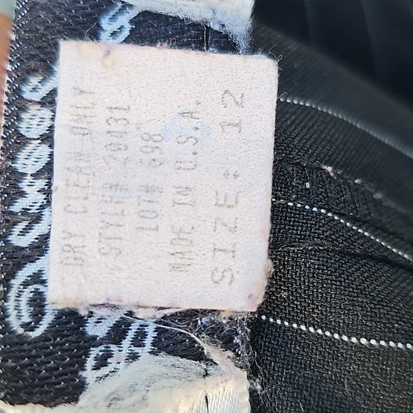 WIDE LEG PINSTRIPED TROUSERS - Picture 6 of 6